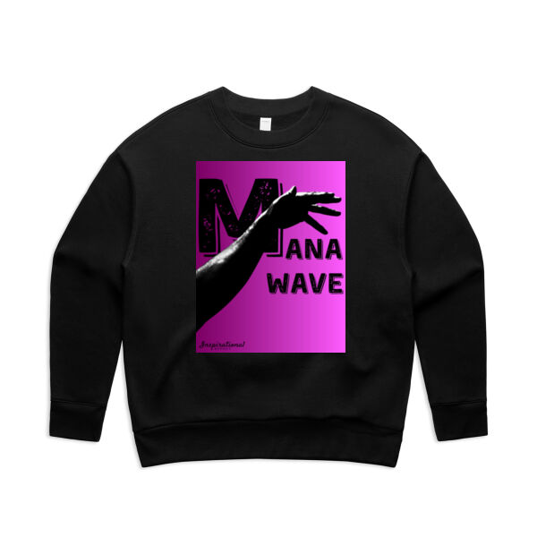 Mana Wave-Womens Relax Sweatshirt Thumbnail