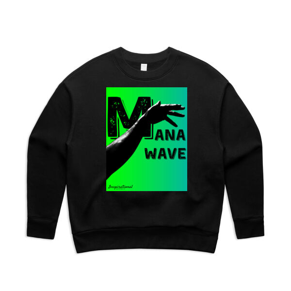Mana Wave-Womens Relax Sweatshirt Thumbnail