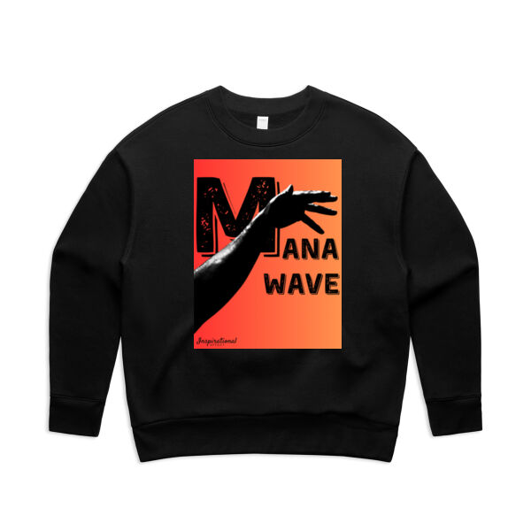 Mana Wave-Womens Relax Sweatshirt Thumbnail