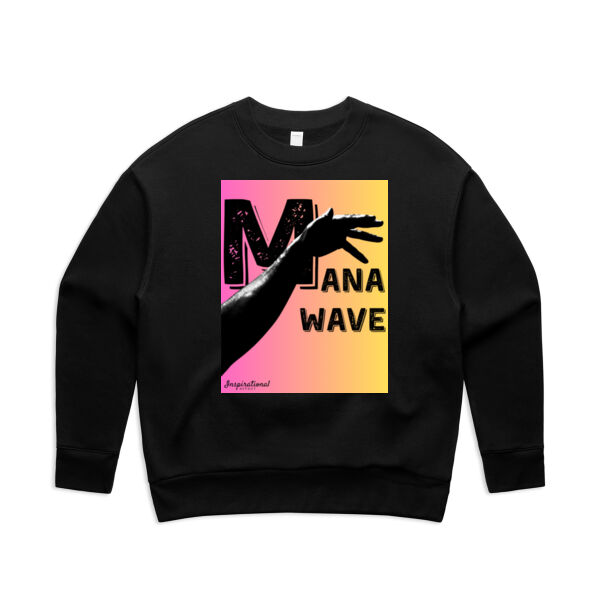 Mana Wave-Womens Relax Sweatshirt Thumbnail