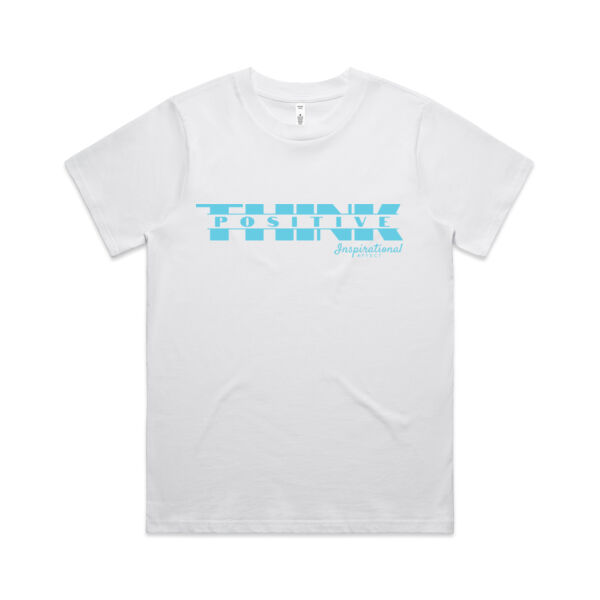 Think Positive-Womens Classic T shirt Thumbnail