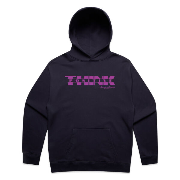 Think Positive-Mens Relax Hoodie Thumbnail
