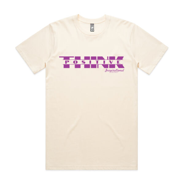 Think Positive-Mens Classic T shirt Thumbnail