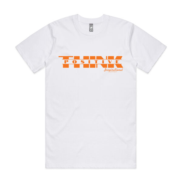 Think Positive-Mens Classic T shirt Thumbnail