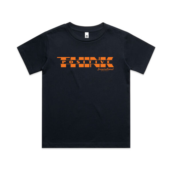 Think Positive-Kids Classic T-shirt Thumbnail