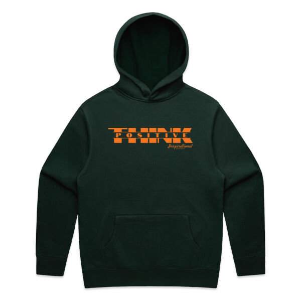 Think Positive-Mens Relax Hoodie Thumbnail