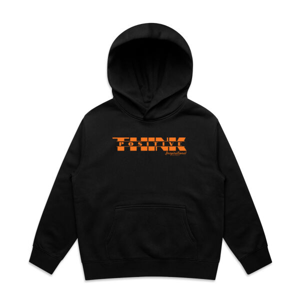 Think Positive-Kids Relax Hoodie Thumbnail