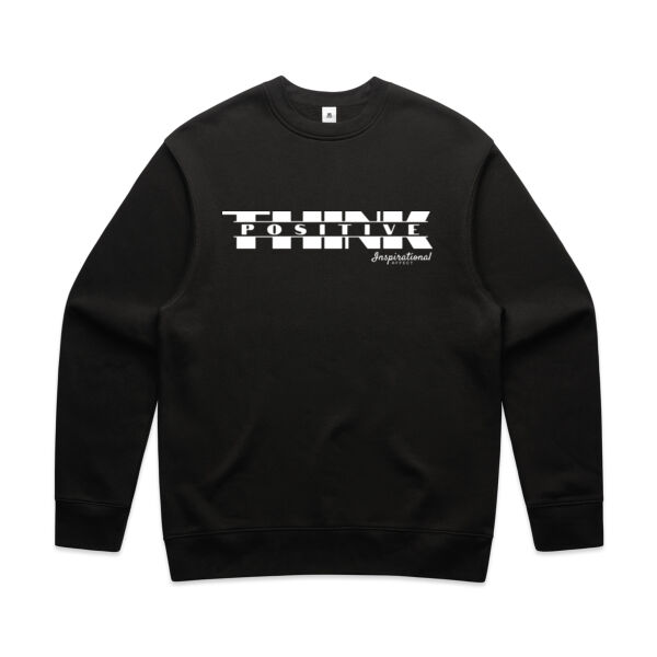 Think Positive-Mens Relax Sweatshirt Thumbnail