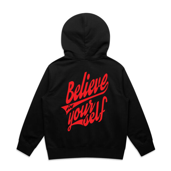 Believe In Yourself-Kids Relax Hoodie Thumbnail