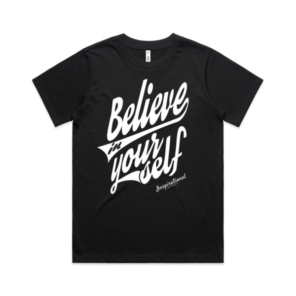 Believe in yourself-Womens Classic T-shirt Thumbnail