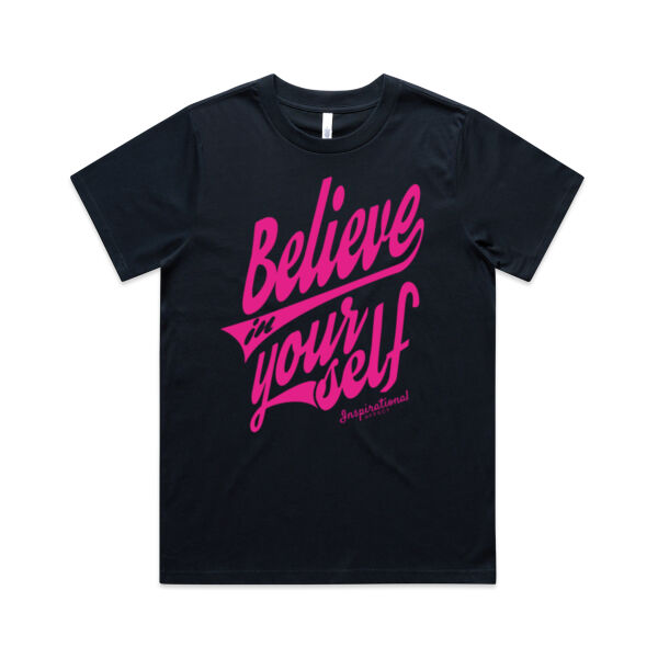 Believe in yourself-Womens Classic T-shirt Thumbnail