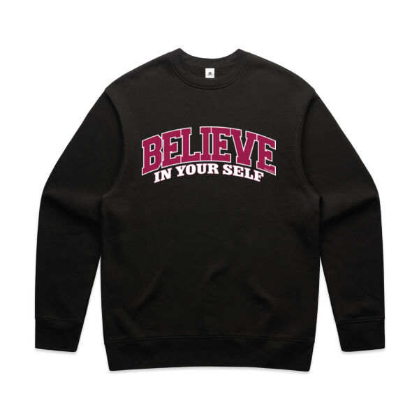 Believe In Yourself-Mens Relax Sweatshirt Thumbnail