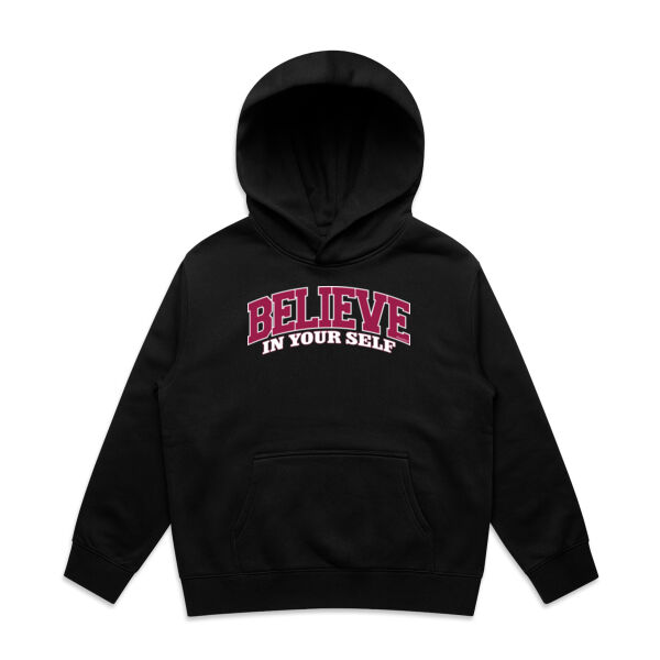 Believe In Yourself-Kids Relax Hoodie Thumbnail