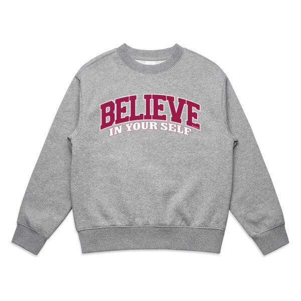 Believe In Yourself-Kids Relax Sweatshirt Thumbnail