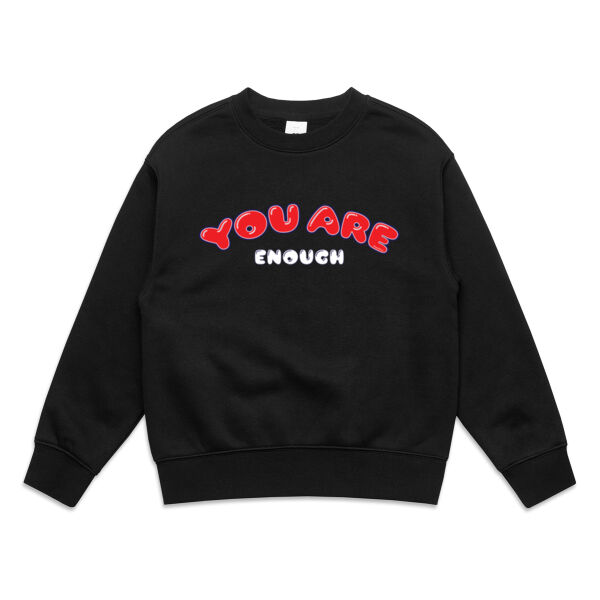 You Are Enough-Kids Relax Sweatshirt Thumbnail
