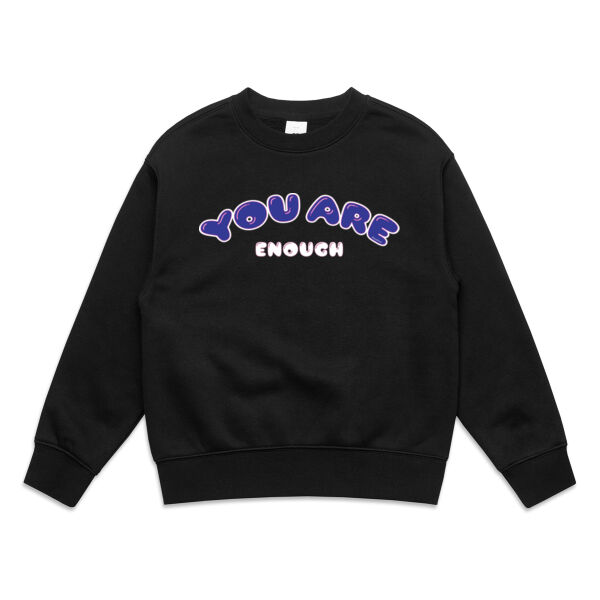 You Are Enough-Kids Relax Sweatshirt Thumbnail