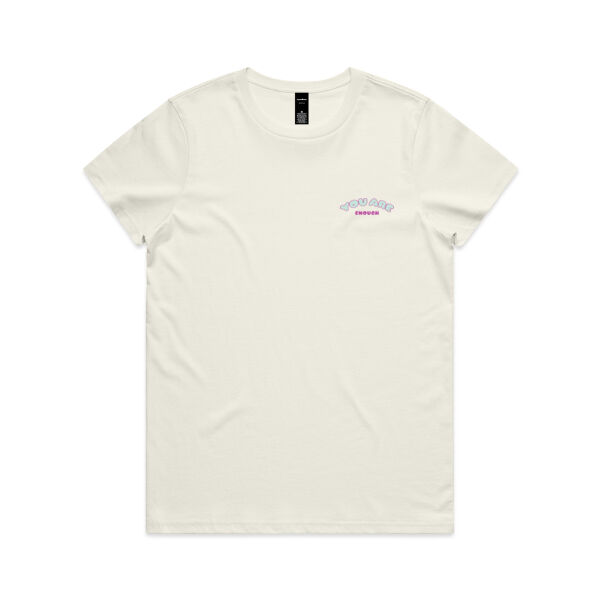 You Are Enough-Womens Maple T-Shirt Thumbnail