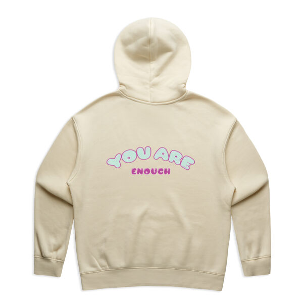 You Are Enough-Womens Relax Hoodie Thumbnail