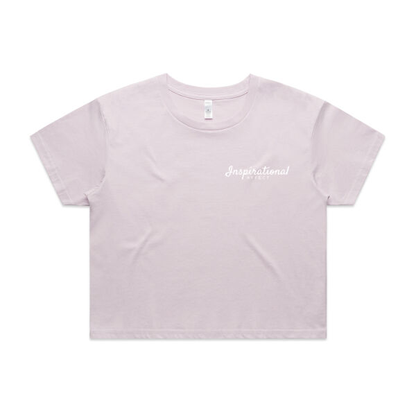 Inspirational Affect-Womens Crop Tee Thumbnail