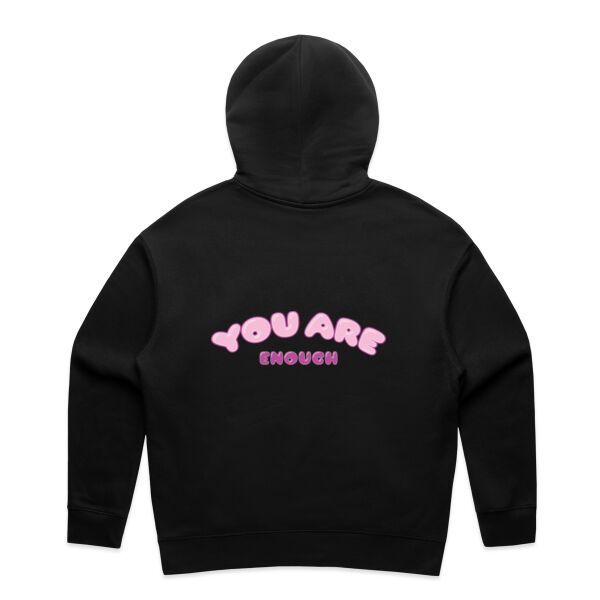 You Are Enough-Womens Relax Hoodie Thumbnail