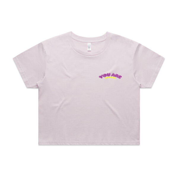 You Are Enough-Womens Crop Tee Thumbnail