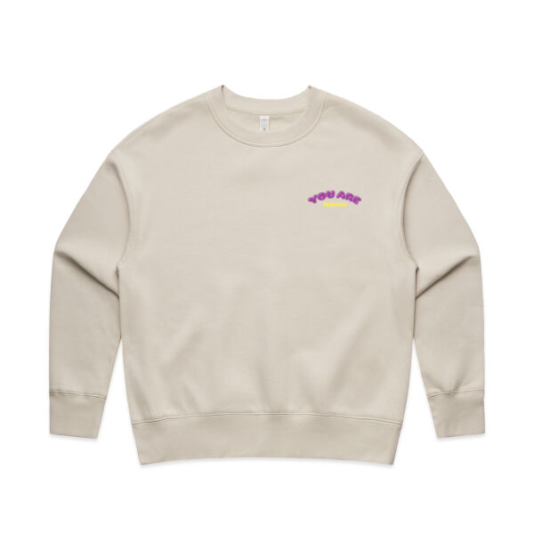 You Are Enough-Womens Relax Sweatshirt Thumbnail