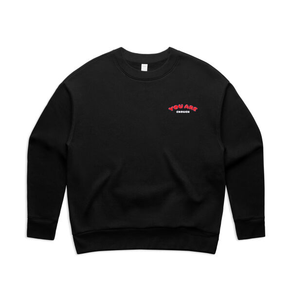 You Are Enough-Womens Relax Sweatshirt Thumbnail